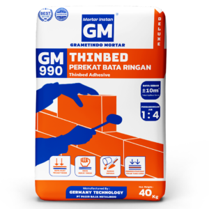 grametindo mortar perekat bata ringan deluxe