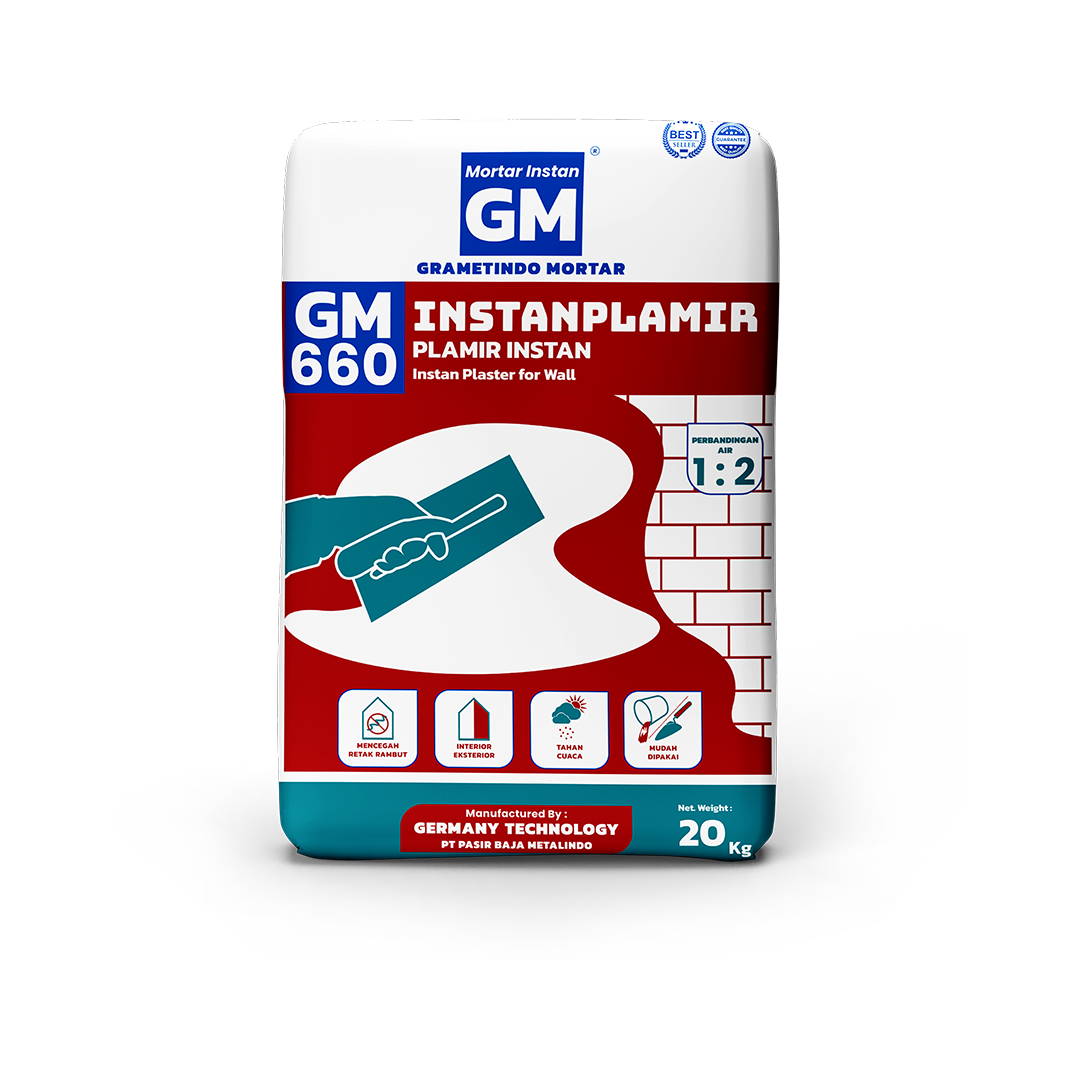 Grametindo Mortar Plasmir Instan 20kg
