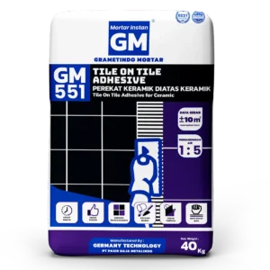Grametindo Mortar Perekat Keramik Diatas Keramik TIle On Tile Adhesive