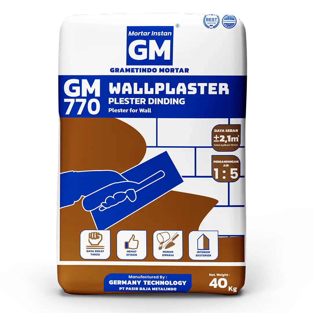 plaster dinding grametindo mortar