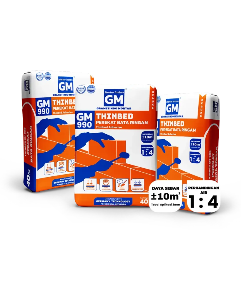 grametindo mortar perekat bata ringan deluxe